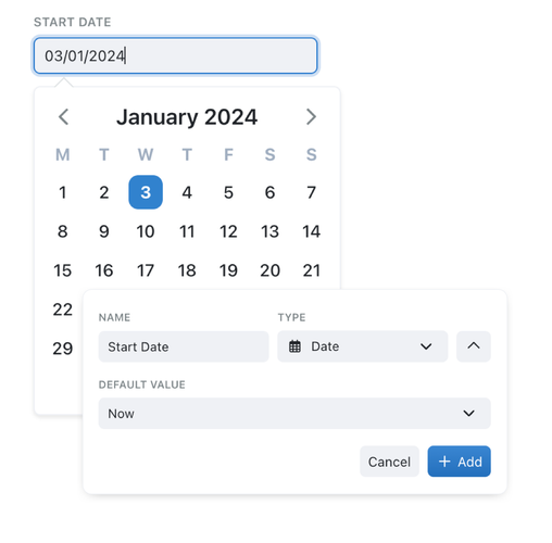 Simplify your data entry with default field values