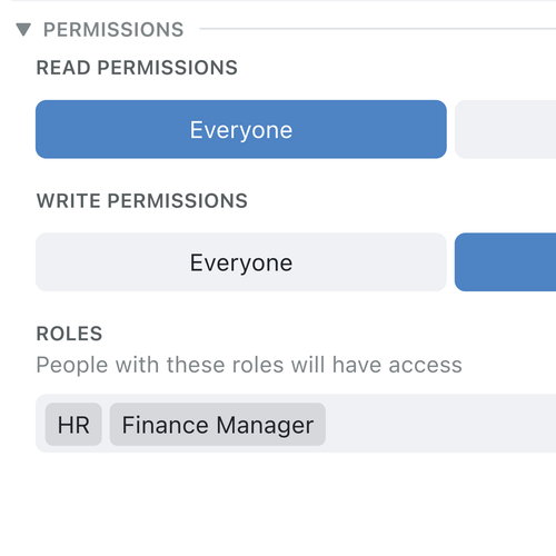 Fine-tune data access with field-level permissions