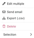 Where to find the outbound emails in your settings