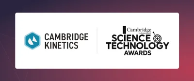 Cambridge Kinetics Win 'One to Watch' at the Cambridge Independent Science & Technology Awards