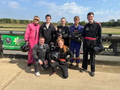 Celebrating our two-year anniversary, on the track!